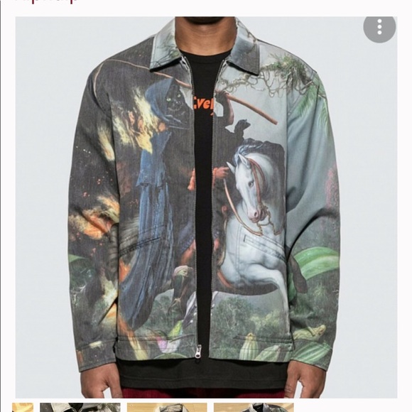 Rip N Dip Fire & Desire denim Jacket - Picture 5 of 5